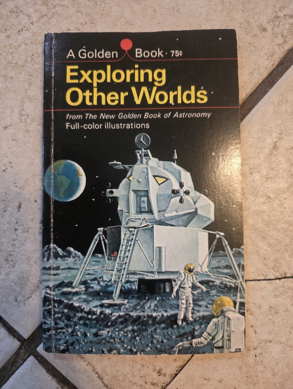 Exploring Other Worlds Golden Book Rose Wyler 1968 PB Paperback Vintage Science